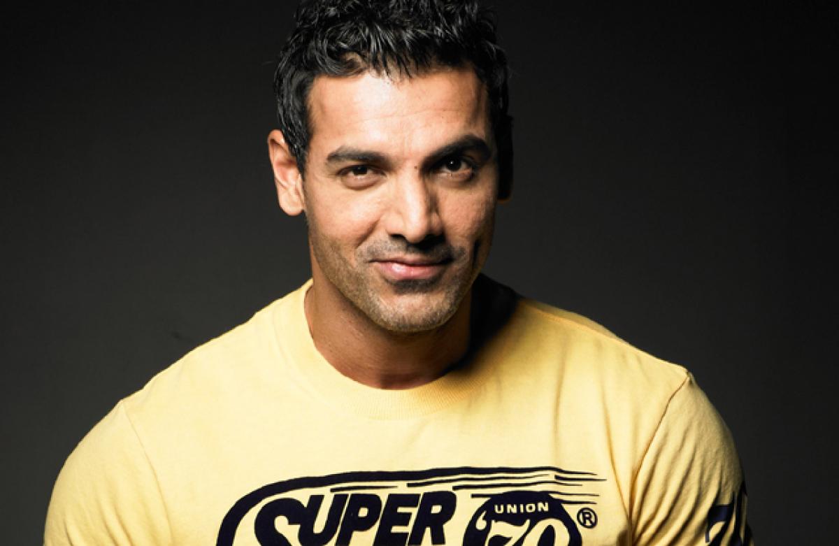 John Abraham gets into work mode